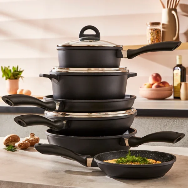 Baccarat STONE 6 Piece Cookware Set with Stir Fry Pan - Image 2