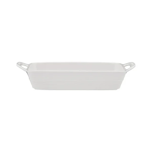 Ecology Signature Porcelain Rectangle Baking Dish 37 x 19.5cm White
