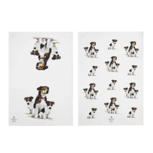 Ashdene Puppy Love Set of 2 Tea Towels