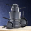 Baccarat Granite 4 Piece Non Stick Cookware Set - Image 2
