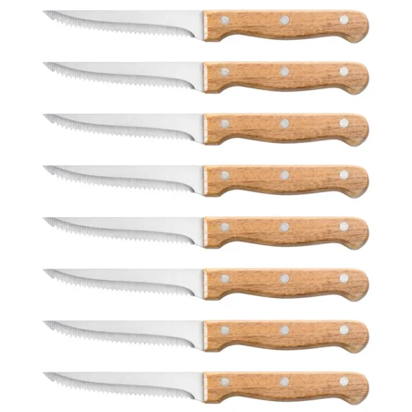 Baccarat Gourmet Set of 8 Steak Knives