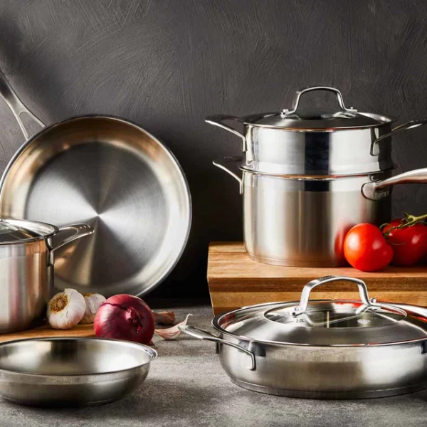 Baccarat iD3 Stainless Steel 6 Piece Cookware Set - Image 2