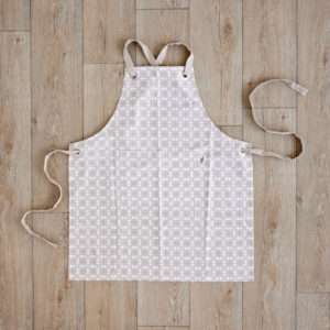Alex Liddy Geometric Apron Dove